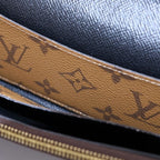 Louis Vuitton Monogram Reverse Portefeuille Emily Brown Leather Wallet — view 4
