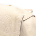 Louis Vuitton Monogram Empreinte Luminous PM 2-Way Shoulder Bag Ivory Leather — view 6