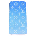Louis Vuitton Monogram Clouds Portefeuille Brazza Wallet Blue — view 2
