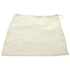Gucci Go Leather Large Shoulder Bag Black Gold — view 6