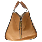 Loewe Hammock Small Leather 2-Way Bag Gold Brown — view 3