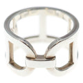 Hermes Chaine D'ancre Ring Silver
