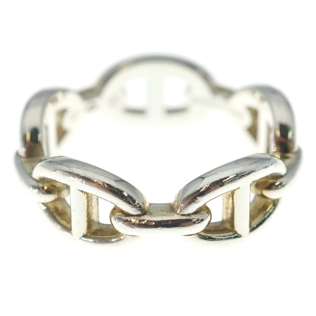Hermes Chaine D'ancre Ring Silver — view 2