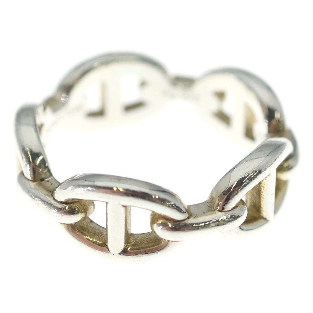 Hermes Chaine D'ancre Ring Silver — view 4