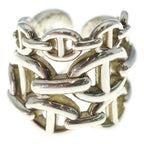 Hermes Chaine D'ancre GM Ring Silver
