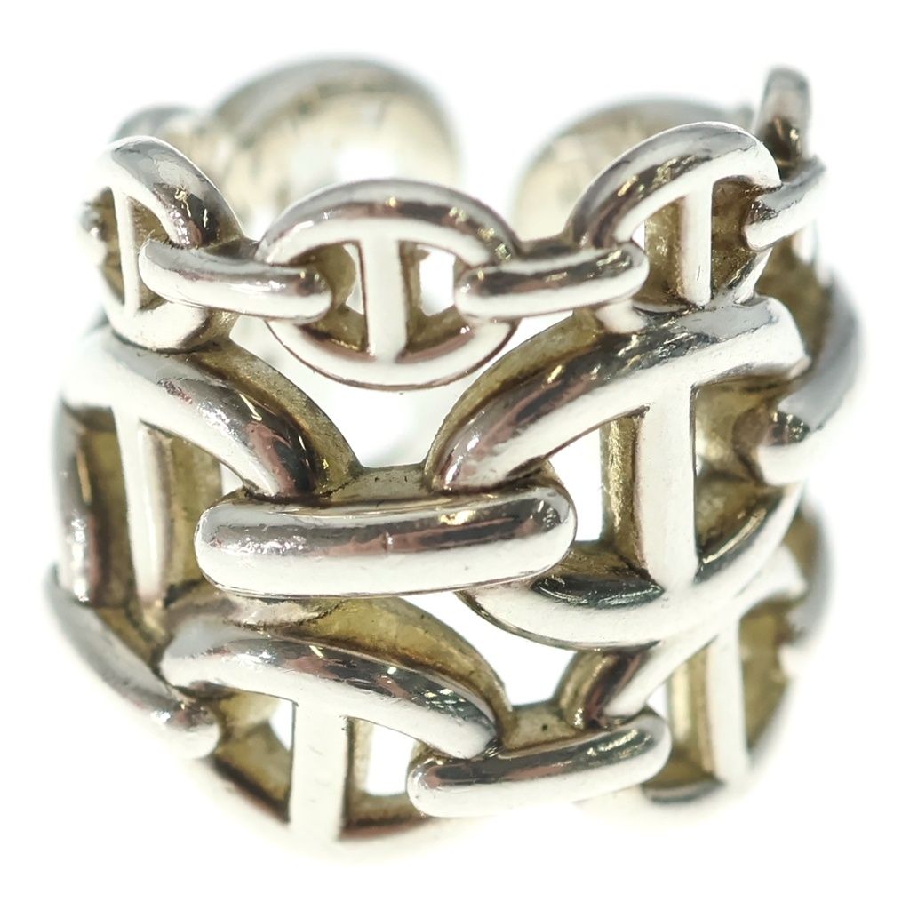 Hermes Chaine D'ancre GM Ring Silver