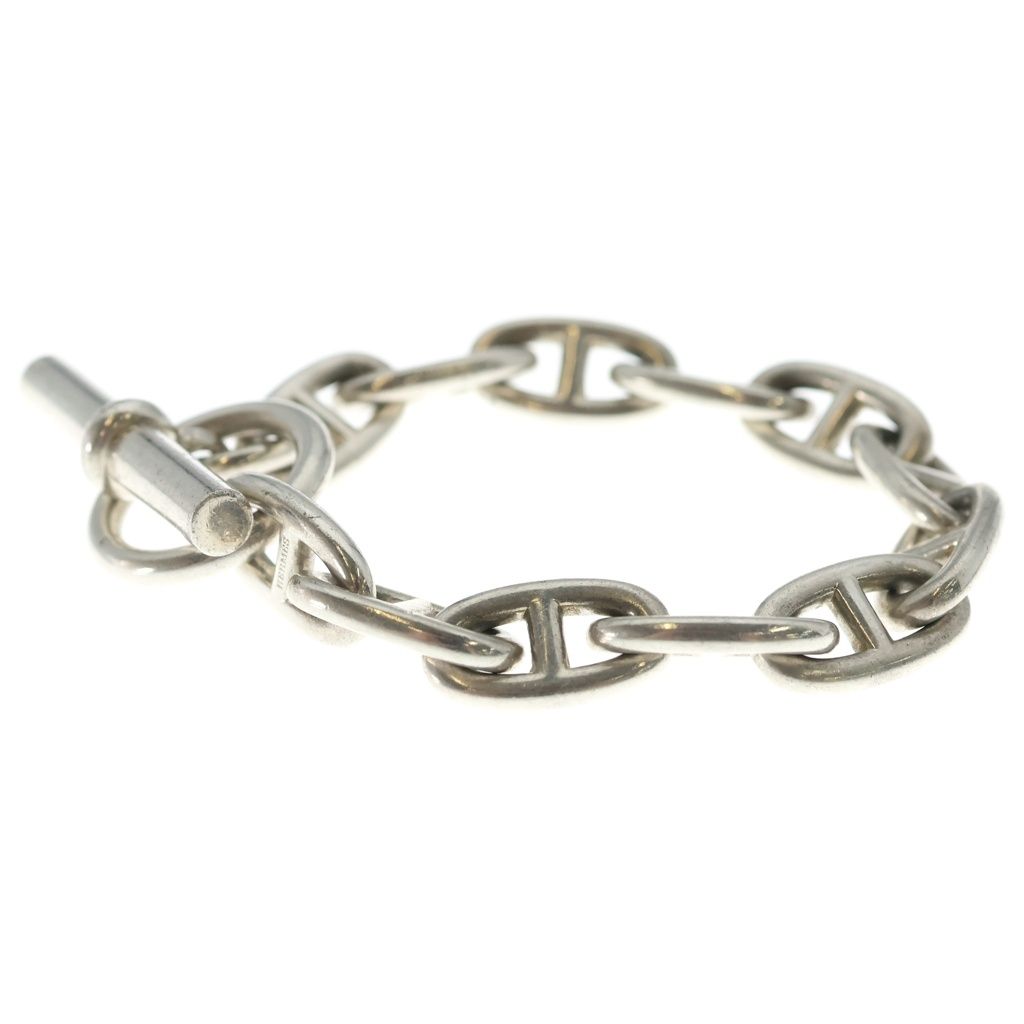 Hermes Vintage Chaine D'ancre GM Silver Bracelet — view 4