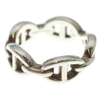 Hermes Enchainee PM Chaine D'ancre Ring Silver — view 3