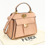 Fendi Peekaboo Mini Handbag Calf