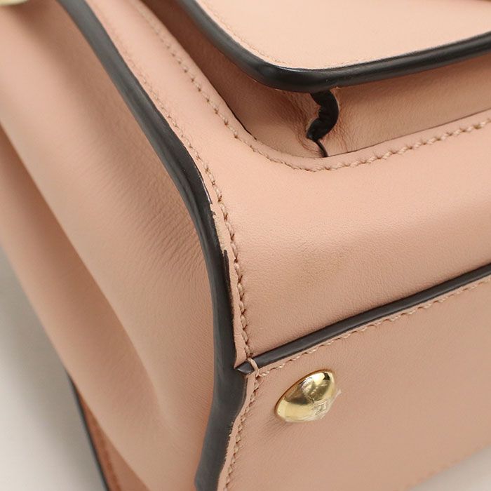 Fendi Peekaboo Mini Handbag Calf — view 5