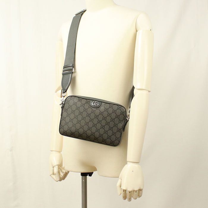 Gucci Small Cross Belt Bag Ophidia Crossbody GG Supreme — view 8
