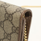Gucci Ophidia Chain Wallet GG Supreme Leather — view 5