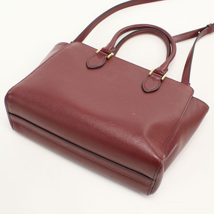 Prada 2-Way Tote Saffiano Leather — view 2