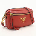 Prada 2-Way Shoulder Bag Leather