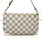 Louis Vuitton Handbag Damier Azur Pochette White — view 2