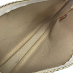 Louis Vuitton Handbag Damier Azur Pochette White — view 9