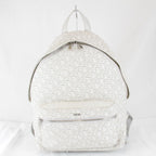 Dior Backpack Canvas Leather White