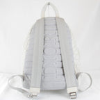 Dior Backpack Canvas Leather White — view 2