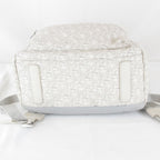 Dior Backpack Canvas Leather White — view 7