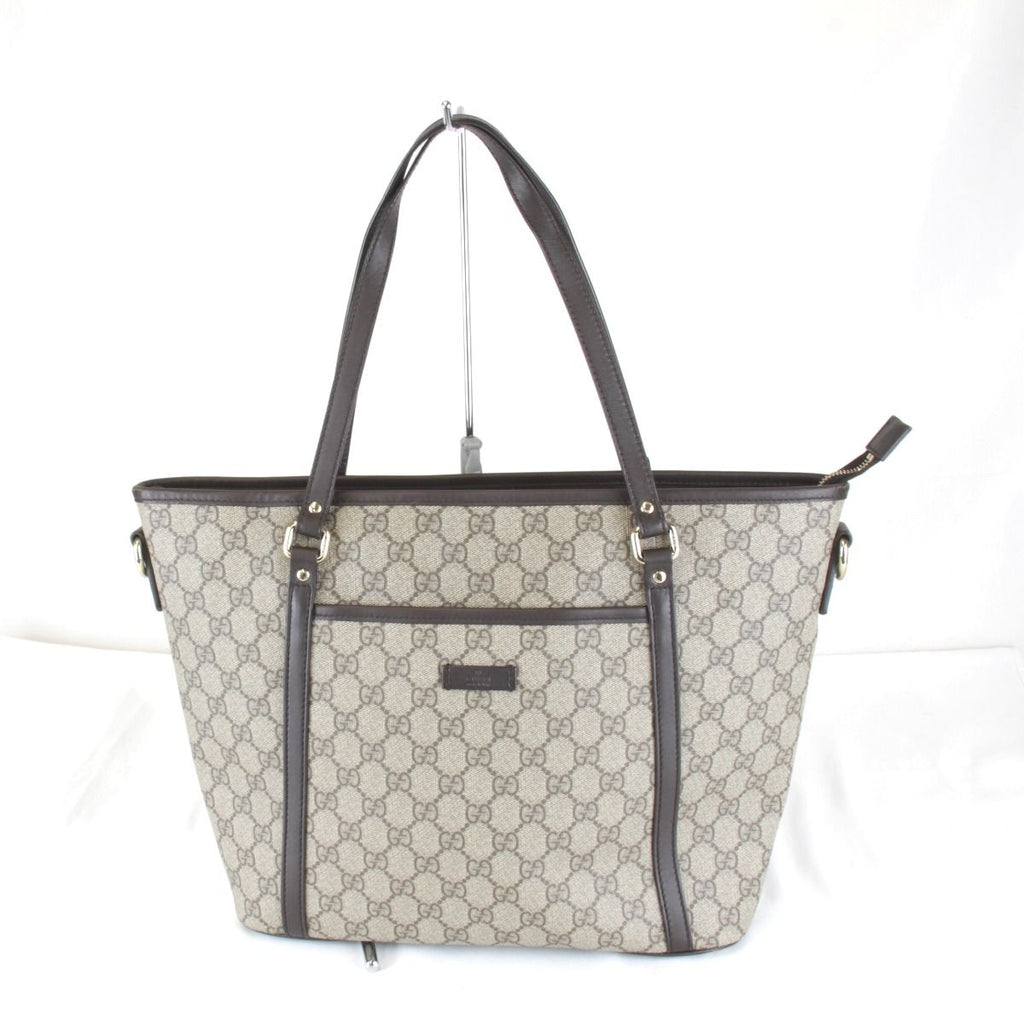 Gucci Tote GG Supreme Canvas Beige