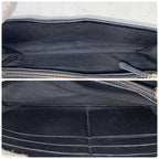 Chanel Wallet Bifold Leather Black CC Logo Camellia Card Billfold — view 8