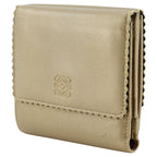 Loewe Anagram Leather Gold Bifold Wallet — view 2