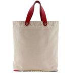Hermes Petite Ash Tote Toile Ash Silk Beige Handbag