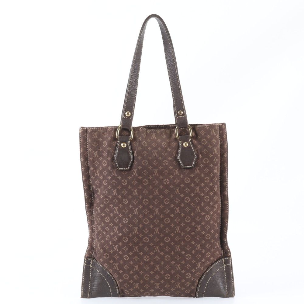 Louis Vuitton Monogram Mini Initial Tangier Leather Tote Shoulder — view 3