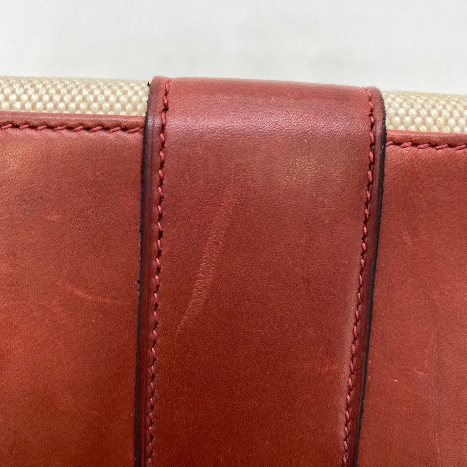 Hermes Handbag Fourre Tout PM Half Leather Tote Travel Business — view 9