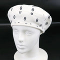Hermes Beret Hat White