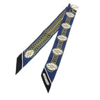 Hermes Twilly Scarf Blue