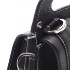Dior Backpack Gallop Black Leather Saddle Mini — view 6
