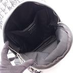 Dior Backpack Rider Blue Jacquard Kids Navy Canvas Leather — view 3