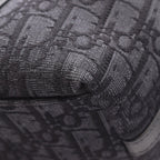 Dior Handbag Weekender 25 2-Way Black Canvas Leather — view 5