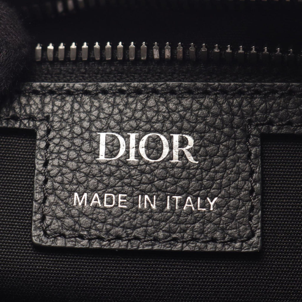Dior Handbag Weekender 25 2-Way Black Canvas Leather — view 4