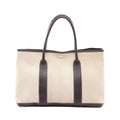Hermes Tote Garden Party PM Ecru Ebene