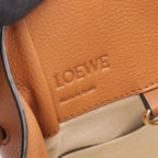 Loewe Handbag Hammock Drawstring Bag Small 2-Way 314.12 Brown Leather — view 4