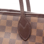 Louis Vuitton Tote Neverfull PM Damier Ebene Canvas Leather — view 8