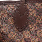Louis Vuitton Tote Neverfull PM Damier Ebene Canvas Leather — view 7