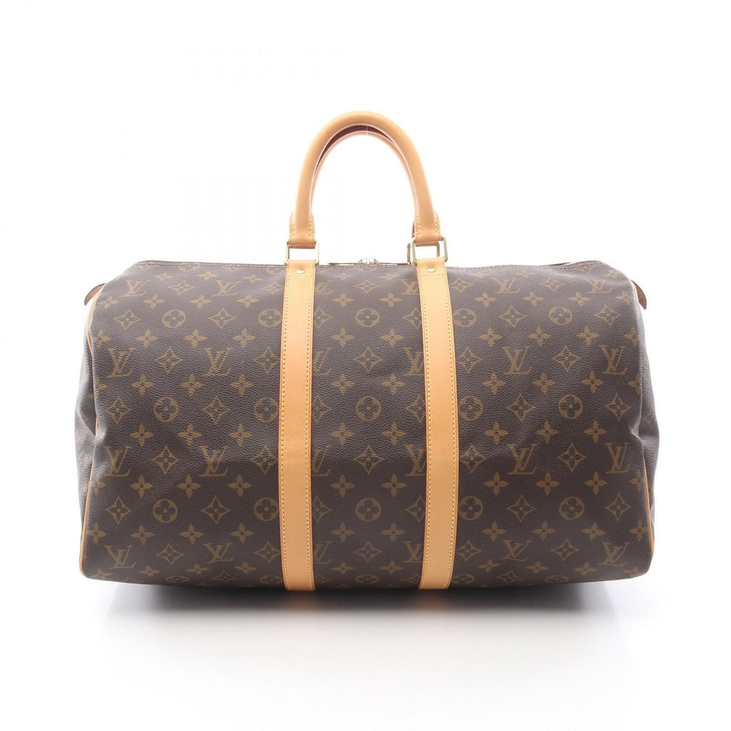 Louis Vuitton Boston Bag Keepall 45 Monogram Canvas Leather