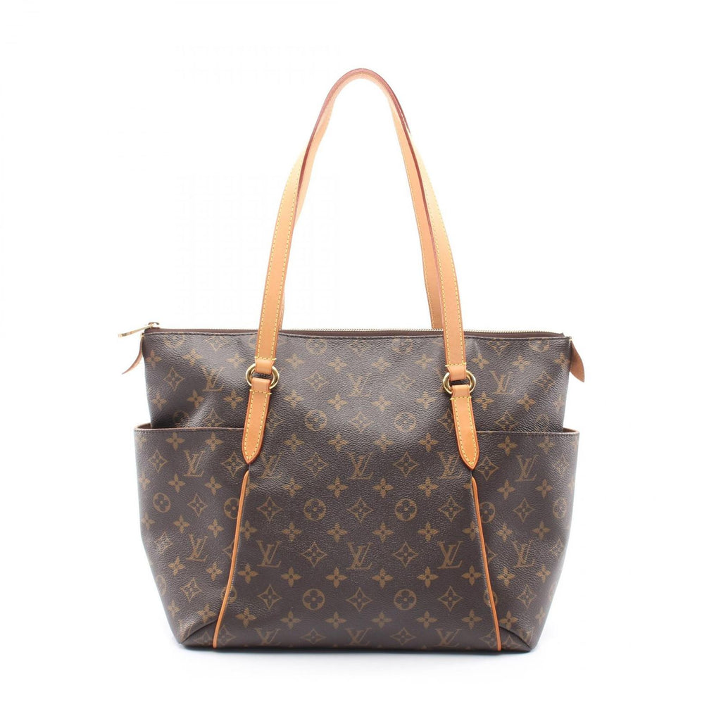 Louis Vuitton Tote Totally MM Monogram Canvas Leather