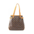 Louis Vuitton Tote Batignolles Vertical Canvas Leather Monogram