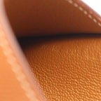 Hermes Card Case Illiade Gold Leather — view 5