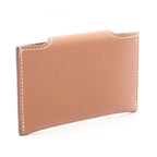 Hermes Card Case Illiade Gold Leather — view 2