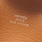 Hermes Card Case Illiade Gold Leather — view 4