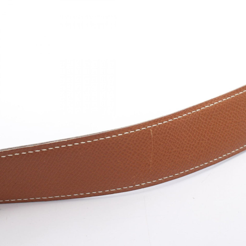 Hermes Belt Constance Noir Gold Reversible Calf — view 9