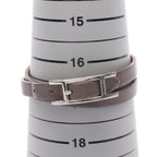 Hermes Bracelet Behapi Double Tour Reversible Leather Stainless Steel — view 5