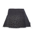 Gucci Shawl GG Pattern Leopard Scarf