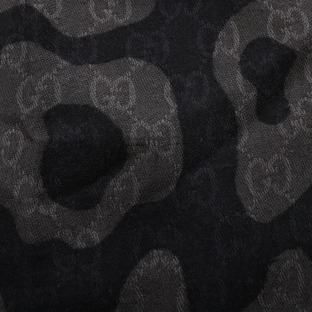 Gucci Shawl GG Pattern Leopard Scarf — view 4