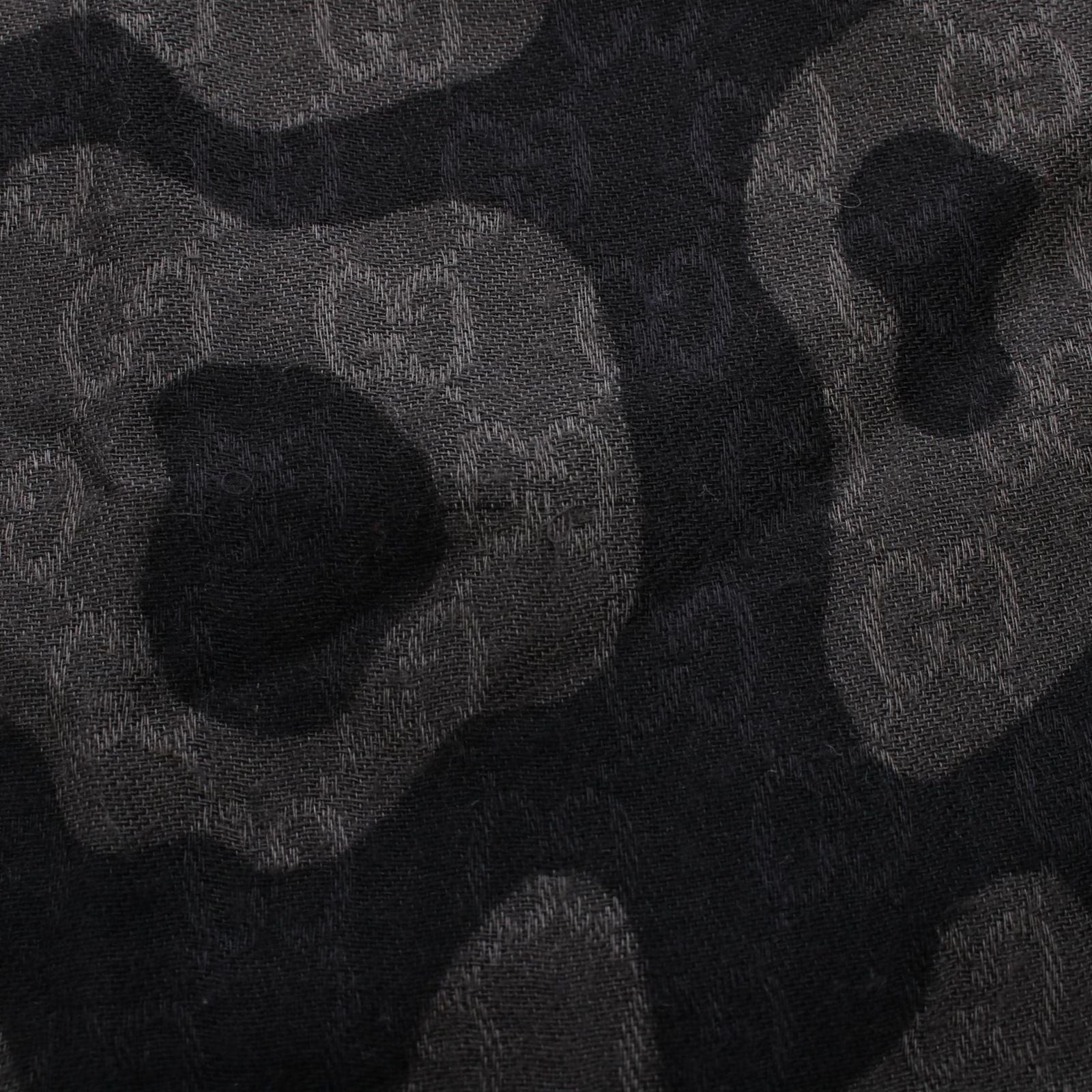 Gucci Shawl GG Pattern Leopard Scarf — view 4